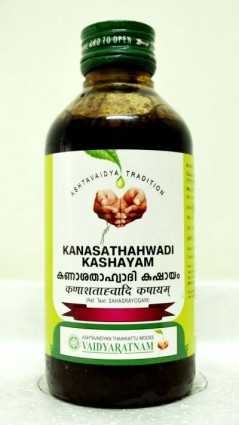 Vaidyaratnam Ayurvedic, Kanasathahwadi Kashayam, 200 ml